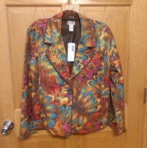Chico's Blazer Fairy Wings Lucinda NWT Size 2